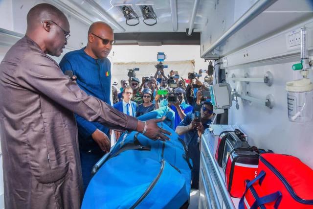 SAMU Ambulance of Ziguinchor