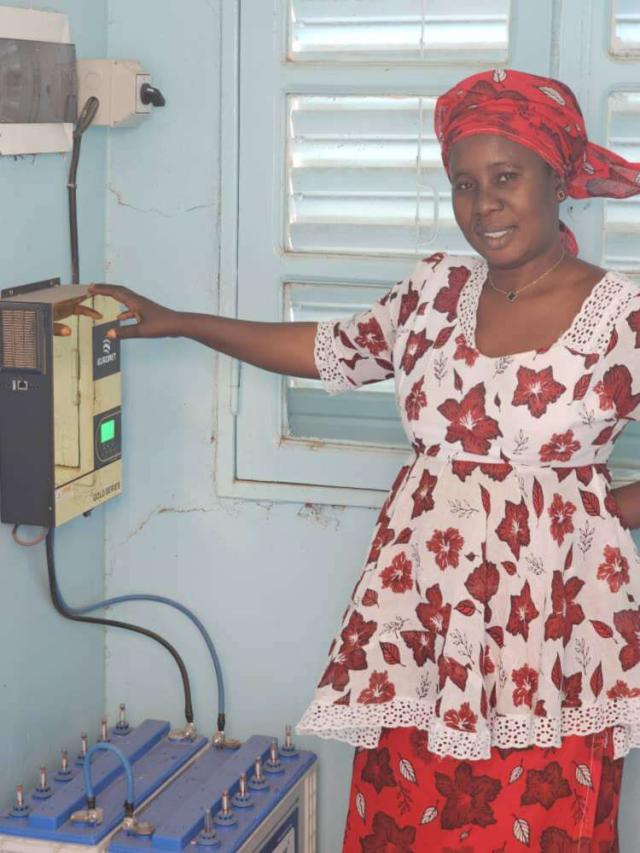 Mme Rokhaya Sarr BARRO, infirmière du poste de santé de Ngohé Mbadatt