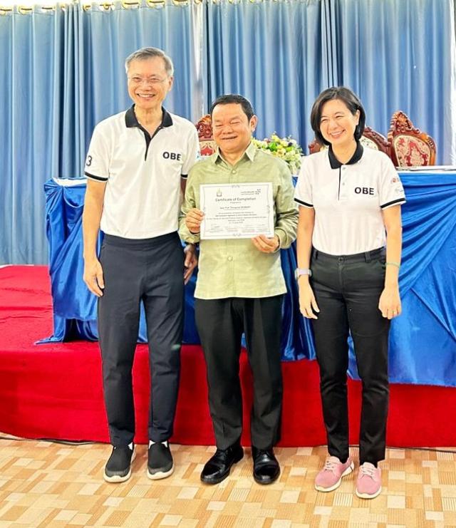 group photo of trainers
