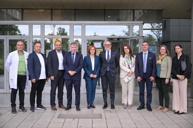 Stakeholders at the General Hospital of Prizren