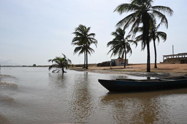 Vue sur le Delta Mono au Bénin