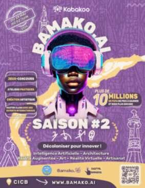 Affiche de la deuxième saison de BAMAKO.AI