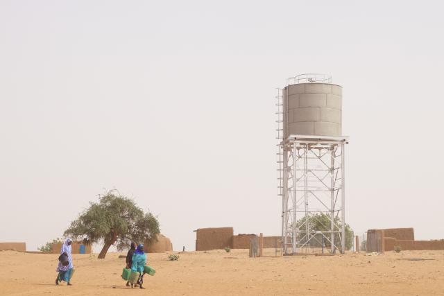 Installation hydraulique au Niger