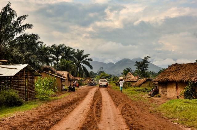 Ville de Bukavu au Congo