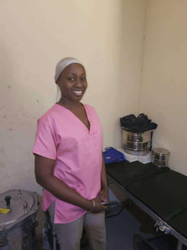 Mme Joséphine THIARÉ, sage-femme du poste de santé de Patar