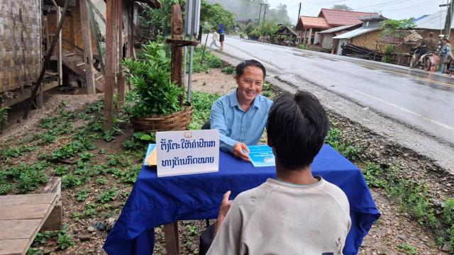 Mobile Legal Clinic in village