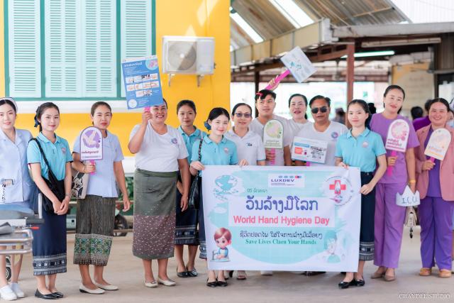 Group photo of Hands washing day