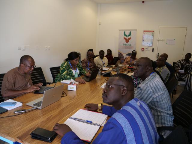 Groupe de personnes lors d'un atelier
