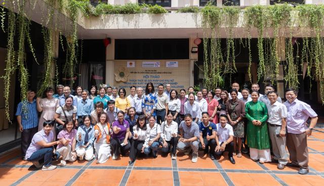 Group photos for the training