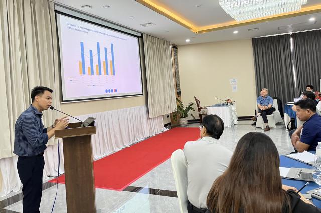 Lao338_Thanusin is presenting the survey